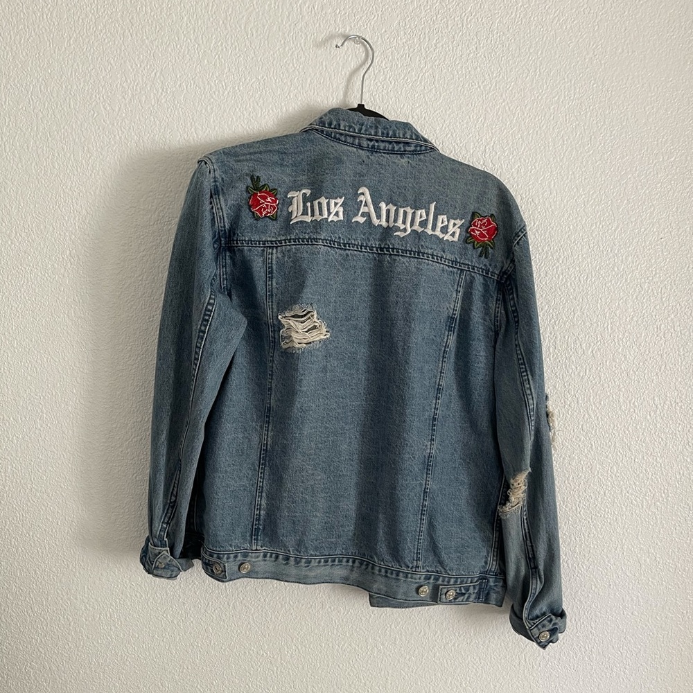 PACSUN LOS ANGELES DENIM JACKET 🥀🖤